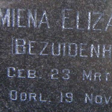 NEL Hermiena Elizabeth nee BEZUIDENHOUDT 1895-1975