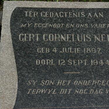 NEL Gert Corneluis 1897-1944