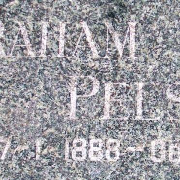 PELSER Abraham Liebrech 1888-1953