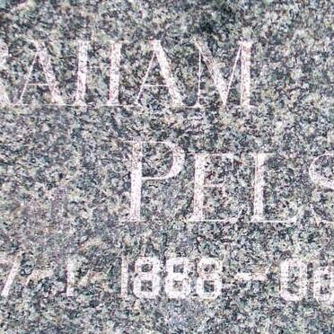 PELSER Abraham Liebrech 1888-1953