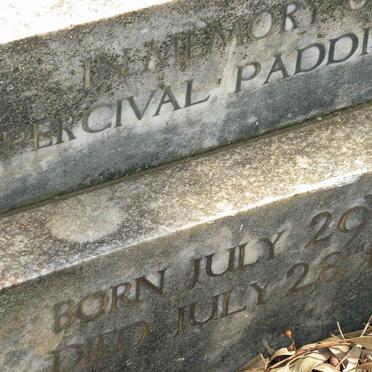 PADDISON Percival 1874-1908