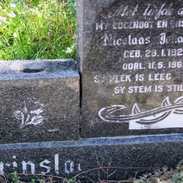 PRINSLOO Nicolaas Johannes 1927-1962