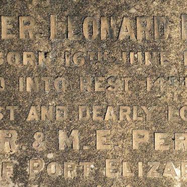 PERRINS Walter Leonard 1882-1917