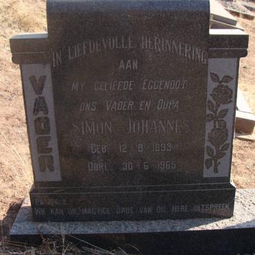 PLOOY Simon Johannes, du 1893-1965 &amp; Andriesina Gertruida COETZEE 1901-1977