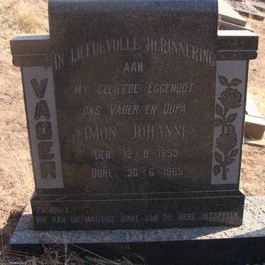 PLOOY Simon Johannes, du 1893-1965 &amp; Andriesina Gertruida COETZEE 1901-1977