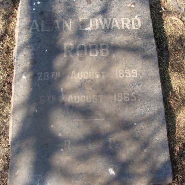 ROBB Alan Edward 1899-1965
