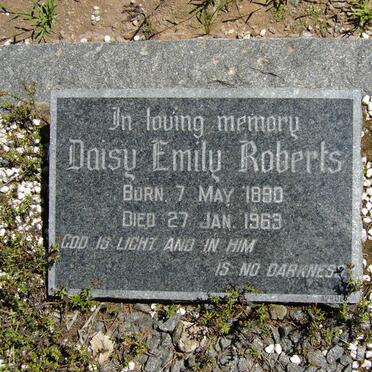 ROBERTS Daisy Emily 1890-1963