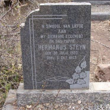 STEYN Hermanus 1920-1963