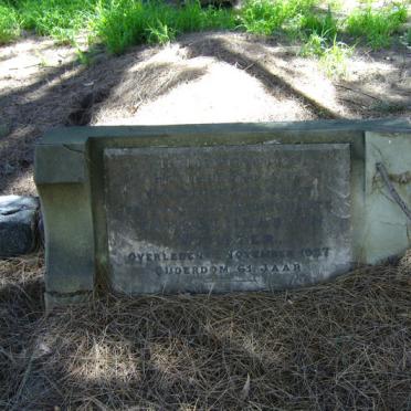 VORSTER Maria Elizabeth -1927