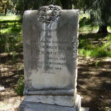 VILJOEN Roelof Oosthuizen 1880-1916