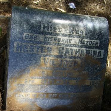 VILJOEN Hester Catharina nee OOSTHUIZEN 1857-1942