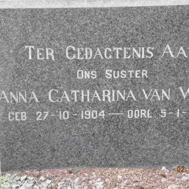 WYK Anna Catharina, van 1904-1964
