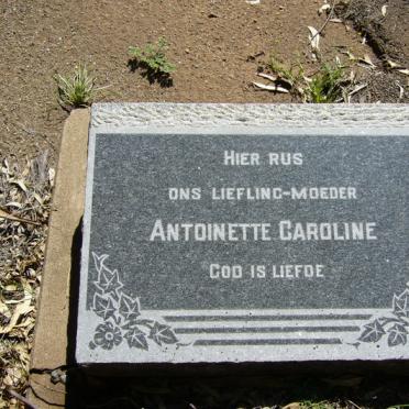 ? Antoinette Caroline
