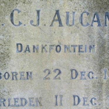 AUCAMP G.C.J. 1875-1912