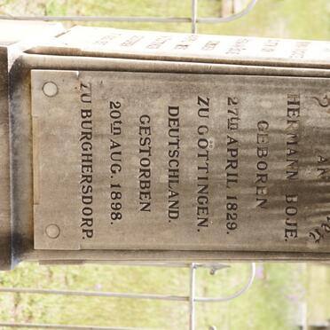 BOJE Hermann 1829-1898