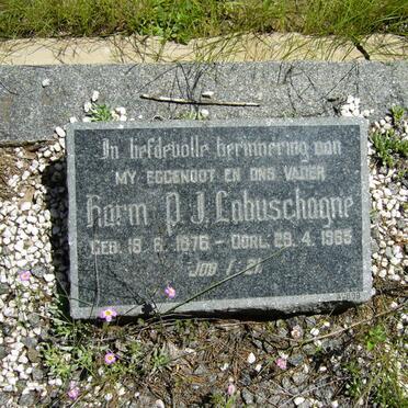 LABUSCHAGNE Harm P.J. 1876-1965