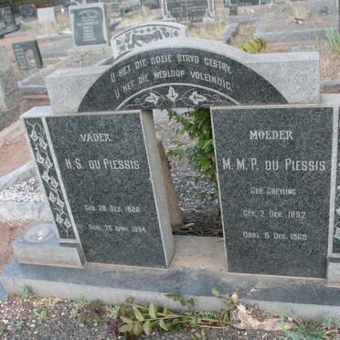 PLESSIS H.S., du 1886-1964 & M.M.P. GREYLING 1892-1965