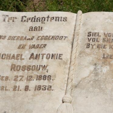 ROSSOUW Michael Antonie 1888-1938