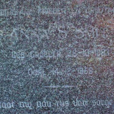 SMIT Anna S. nee GROBLER 1883-1968