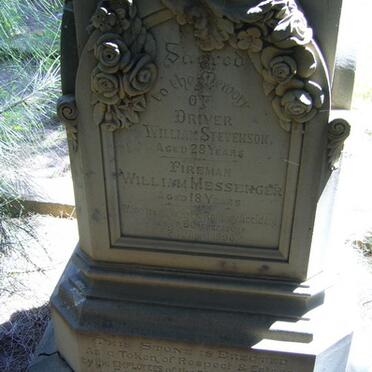 STEVENSON William -1896 :: MESSENGER William -1896 ::