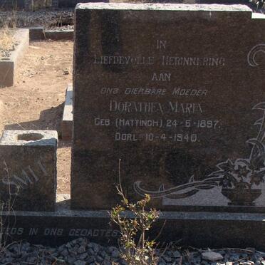 SMIT Dorathea Maria neé HATTINGH 1897-1948