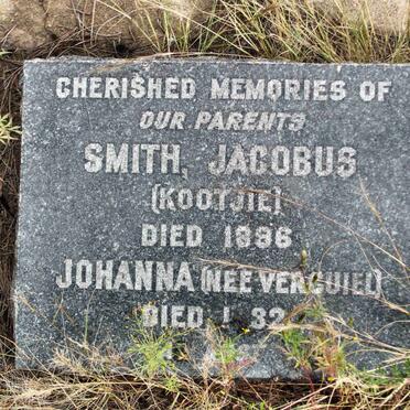 SMITH Jacobus -1896 &amp; Johanna VERCUIEL -1932
