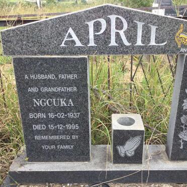 APRIL Ngcuka 1937-1995