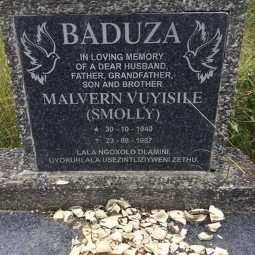 BADUZA Malvern Vuyisile 1949-1987