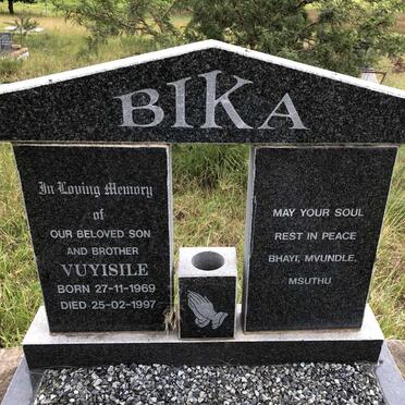 BIKA Vuyisile 1969-1997