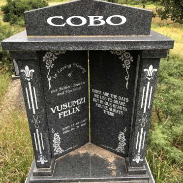COBO Vusumzi Felix 1937-1997