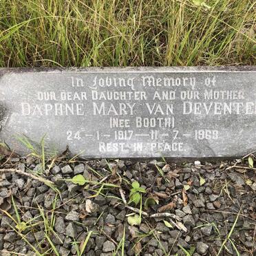 DEVENTER Daphne Mary, van nee BOOTH 1917-1963