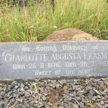 ERASMUS Charlotte Augusta 1876-1966