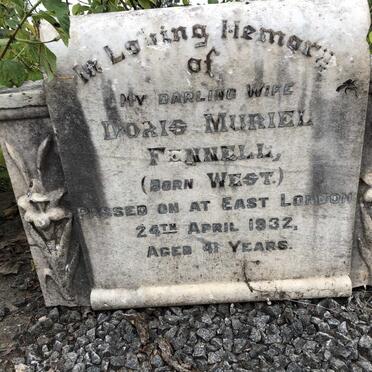FENNELL Doris Muriel nee WEST -1932