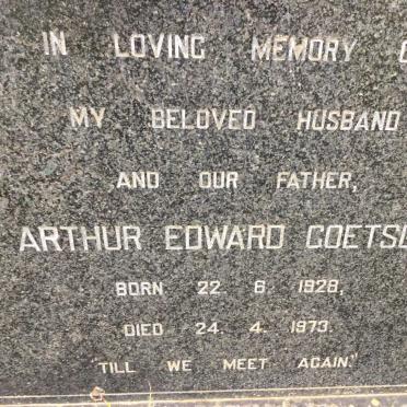 GOETSCH Arthur Edward 1928-1973