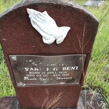 GOBENI Zinakile 1936-1997
