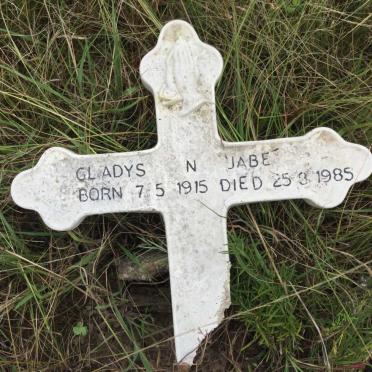 JABE Gladys N. 1915-1985