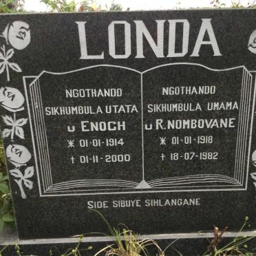 LONDA u Enoch 1914-2000 &amp; u R. Nombovane 1918-1982