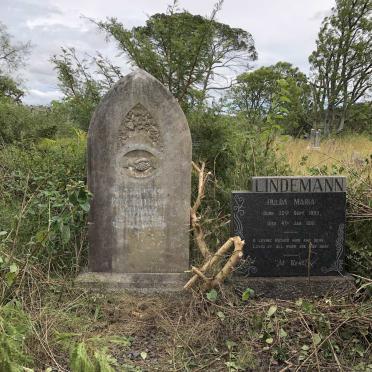 LINDEMANN Fritz Ferdinand 1884-1913 &amp; Hulda Maria 1883-1961 