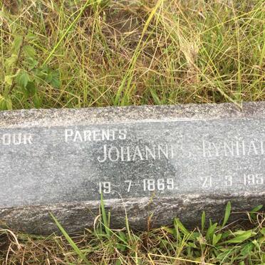 LOURENS Johannes Rynhardt 1869-1953