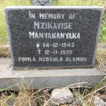 MZIKAYISE Manyakanyaka 1943-1999