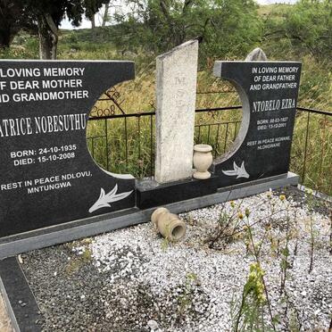 MSEZELE Ntobelo Ezra 1927-2001 &amp; Beatrice Nobesuthu 1935-2008