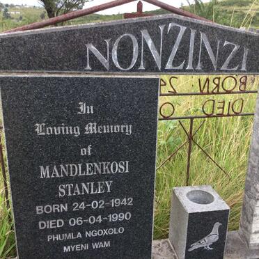 NONZINZI Mandlenkosi Stanley 1942-1990