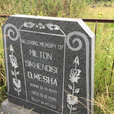 QWESHA Milton Sikhendisi 1940-1990