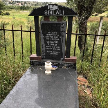 SIHLALI Gcinashe Fukezi 1966-2004