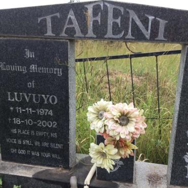 TAFENI Luvuyo 1974-2002