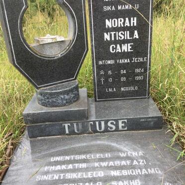 TUTUSE Norah Ntisila Cawe 1924-1993