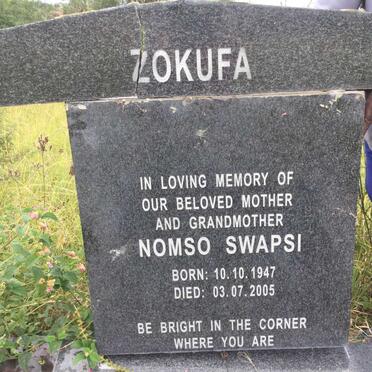 ZOKUFA Nomso Swapsi 1947-2005