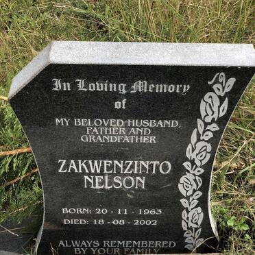 ZAKWENZINTO Nelson 1963-2002