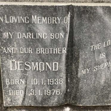 ? Desmond 1938-1976