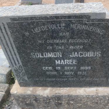 MAREE Solomon Jacobus 1899-1951